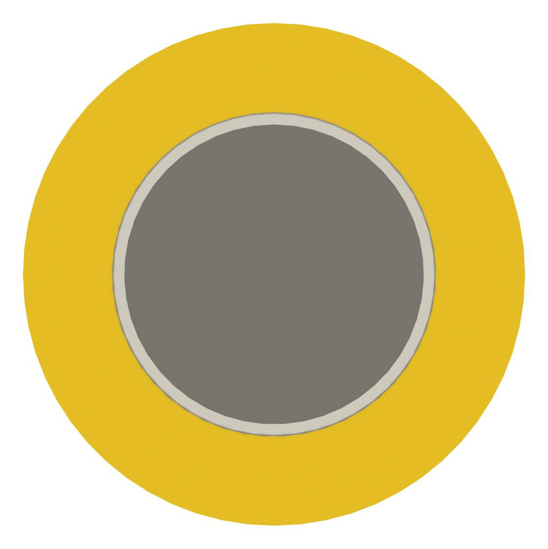 PUI AUDIO AB4108A Piezo Bender, 800 Hz, 75 nF, 600 ohm, 41 mm D x 0.21 mm H