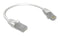 AMPHENOL COMMUNICATIONS SOLUTIONS RJE1Y31A53C42401 Ethernet Cable, 8P8C, Overmolded, Cat6a, RJ45 Plug to RJ45 Plug, UTP (Unshielded Twisted Pair)