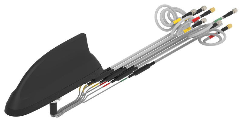 TE CONNECTIVITY L001044-03 RF Antenna, 6 to 7.125GHz, 5G/4G/LTE/CBRS/GNSS/WiFi/Bluetooth/VHF/UHF, 8.2dBi, 10W, RP SMA/SMA