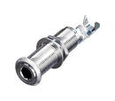 REAN NYS2202 Phone Audio Connector, Mono, 6.35mm, 2 Contacts, Jack, Panel Mount, Tin Plated Contacts, Brass Body