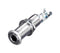 REAN NYS2202 Phone Audio Connector, Mono, 6.35mm, 2 Contacts, Jack, Panel Mount, Tin Plated Contacts, Brass Body