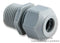 HUBBELL WIRING DEVICES SEC50GA CORD CONNECTOR, STR, NYLON 6.6, NPT 0.5IN, GREY