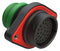 AMPHENOL SINE/TUCHEL AHDP02-24-33SN-STA CIRCULAR CONNECTOR, RCPT, 24-33, CRIMP