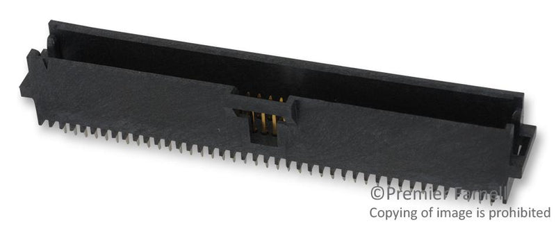 AMP - TE CONNECTIVITY 6-104068-8 Pin Header, Wire-to-Board, 1.27 mm, 2 Rows, 68 Contacts, Through Hole Straight, System 50