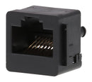 MOLEX 42878-8408 Modular Connector, RJ45 Jack, 1 x 1 (Port), 8P8C, Cat3, Panel Mount, Through Hole Mount