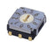 NIDEC COMPONENTS SA-7030TA Rotary Coded Switch, SA-7000 Series, Surface Mount, 10 Position, 5 VDC, BCD Complement, 100 mA