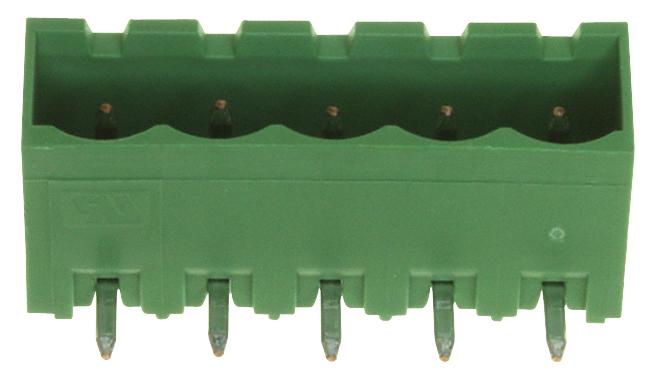 BUCHANAN - TE CONNECTIVITY 796638-5 Terminal Block, Right Angle, Header, 5.08 mm, 5 Ways, 15 A, 300 V, Through Hole Right Angle