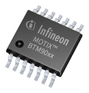INFINEON BTM9021EPXUMA1 Motor Drive, Full-Bridge, Brushed DC, 2 Output, 7 to 18V, SDI, SCLK, CS, SDO, -40 to 150&deg;C, TSSOP-14