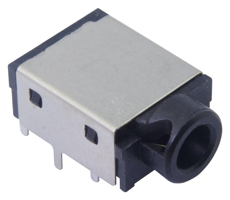 MULTICOMP PRO MP014725 Phone Audio Connector, Top Mount, 6 Contacts, Jack, 3.5 mm, Through Hole Mount Right Angle