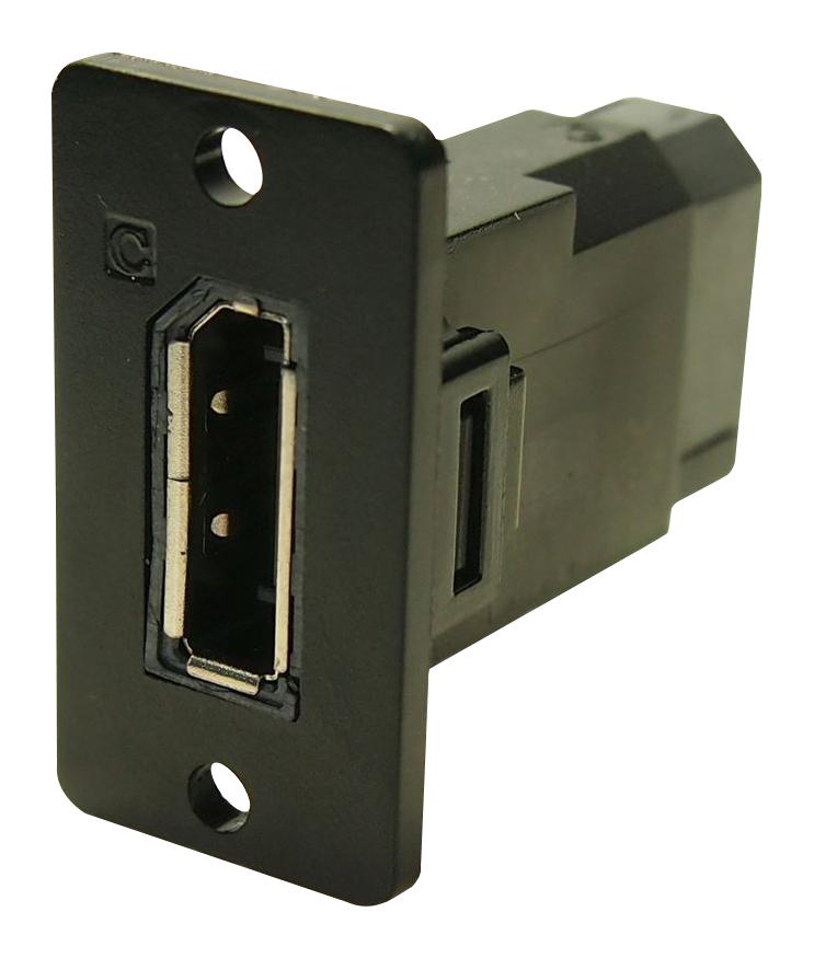 MULTICOMP PRO MP-CP30633MBX1 DVI to HDMI Audio / Video Adapter, Black Metal Frame, DisplayPort Receptacle
