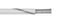 ALPHA WIRE 3050 WS005 Wire, PVC, White, Grey, 24 AWG, 0.23 mm&sup2;, 100 ft