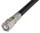 HUBER+SUHNER 11"TNC-50-7-23/199"NE RF / Coaxial Connector, TNC Coaxial, Straight Plug, Crimp, 50 ohm, Spuma 400-FR, Spuma 400 RS FR