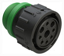 AMPHENOL SINE/TUCHEL AHDP06-24-09SN-STA CIRCULAR CONNECTOR, PLUG, 24-09, CRIMP