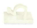 HELLERMANNTYTON RA3.NN3P Fastener, Self Adhesive, 3 mm, Nylon 6.6 (Polyamide 6.6), Natural, 13 mm, 13 mm