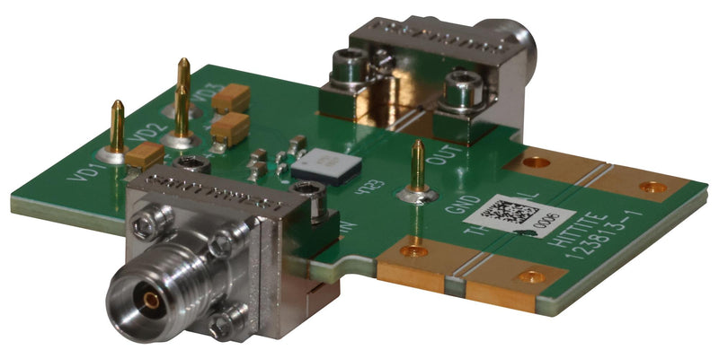 ANALOG DEVICES 123815-HMC751LC4 Evaluation Board, HMC751LC4, Low Noise Amplifier
