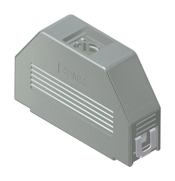 Amphenol Conec 16-001790E 16-001790E D Sub Backshell DD 90&deg; 180&deg; ABS (Acrylonitrile Butadiene Styrene) Body