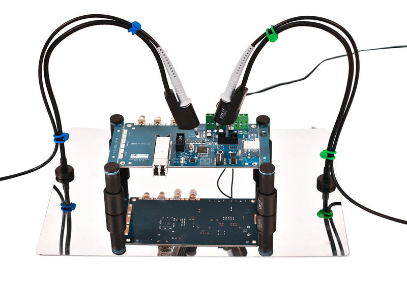 PICO TECHNOLOGY PICO PROBE HOLDER KIT WITH 4 X P Probe Holder Kit, PCB Holder w/Probes, 4 x P2056, 500MHz, Base Plate, Cable Holder Set, Washers