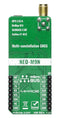 MIKROELEKTRONIKA MIKROE-5764 Add-On Board, GNSS 7 Click, MikroE MikroBUS Compatible Development Boards