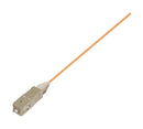L-COM FPT9OM3-SC-ORG-1 Fibre Optic Cable, Multimode, 1 Fibre, 50&micro;m/125&micro;mDia, SC Simplex-Pigtail, 1m