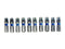 MULTICOMP PRO MP014703 Torx Bit, TT40 Size, Tamperproof Torx, 25 mm Length, Pack of 10