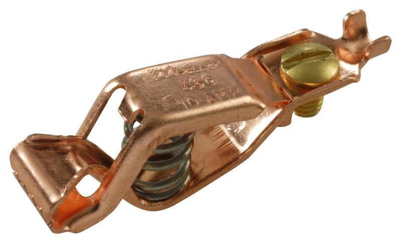 MUELLER ELECTRIC BU-45C TEST CLIP, 0.313IN, 10A