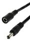 MULTICOMP PRO MP014091 Barrel Power Cord, DC Splitter, 2.1mm DC Power Plug to 2.1mm DC Power Socket, 4.9 ft, 1.5 m, Black