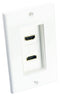 MULTICOMP PRO MP013613 HDMI WALL PLATE, DUAL, 1A, 300VDC