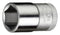 GEDORE 6138270 Socket, Hex, 1/2" Drive, 34 mm AF, Chrome Vanadium Steel