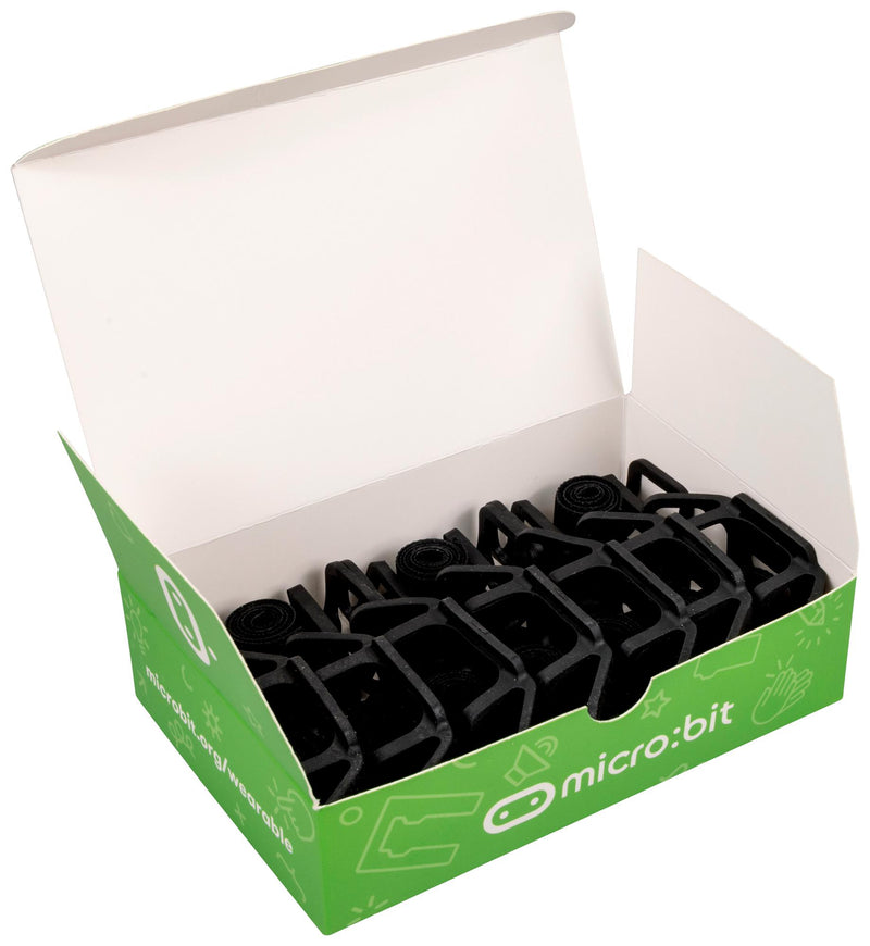 BBC MICRO:BIT MEFWPK10V1 Holder with Wrist Strap, Thermoplastic Elastomer, micro:bit Development Board