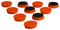 ECLIPSE MAGNETICS RM768/O Marker Magnet, Ferrite, 30 mm Diameter x 7mm Height, Orange