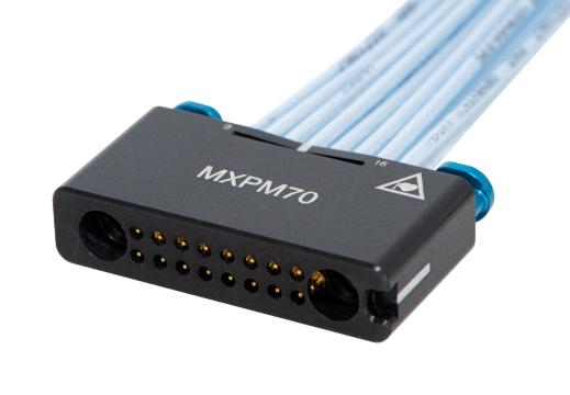 HUBER+SUHNER MF53/2X8A"11MXPM/11PC185/305 RF / Coaxial Cable Assembly, Multicoax Breakout, 2x8, MXPM 2 x 8 Plug to PC185 Plug