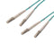 L-COM FODZLC-OM3-1 Fibre Optic Cable, Multimode, 2 Fibres, 50&micro;m/125&micro;mDia, LC-LC Duplex, 1m