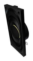 PUI AUDIO AS04008CO-2-R Speaker, 200 Hz to 20 kHz, 8 ohm, 3 W, 84 dBA, Oval with Rectangular Frame, Panel Mount