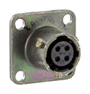AMPHENOL INDUSTRIAL PT02E-8-4S(072) Circular Connector, PT Series, MIL-DTL-26482 Series I, Box Mount Receptacle, 4 Contacts