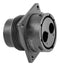 AMPHENOL SINE/TUCHEL RTS018N2P03 CIRCULAR CONNECTOR, RCPT, 2POS, CRIMP