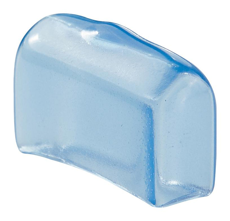 ESSENTRA COMPONENTS 840620 FUSE COVER, PVC, CLR BLUE, 20.1MM