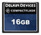 DELKIN DEVICES CF16APBGS-FD000-D Flash Memory Card, Compact Flash Card, 16 GB, 5 V, 0 &deg;C, 70 &deg;C, C650 Series