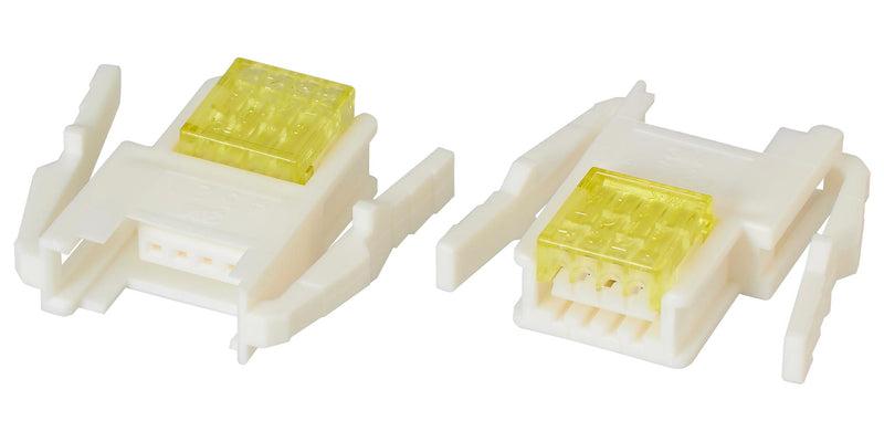 3M 37B04-D162-WP0 MB IDC Connector, 26-20 AWG, IDC Receptacle, Female, 2 mm, 1 Row, 4 Contacts, Cable Mount, Panel Mount