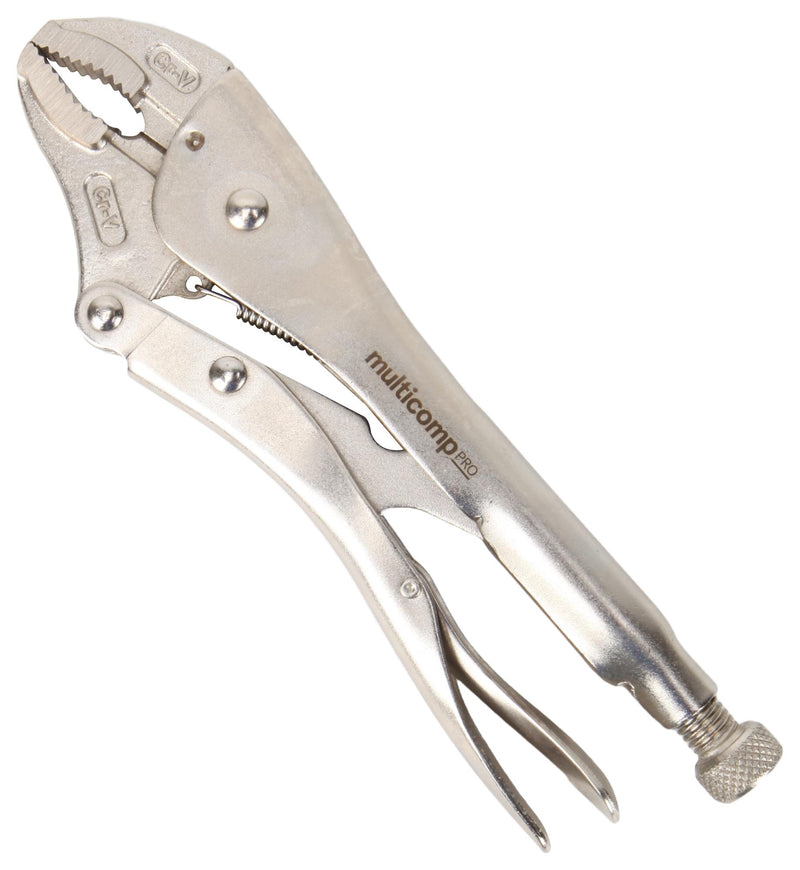 MULTICOMP PRO MP012239 PLIER, LOCKING, CURVED JAW, CRV, 10"