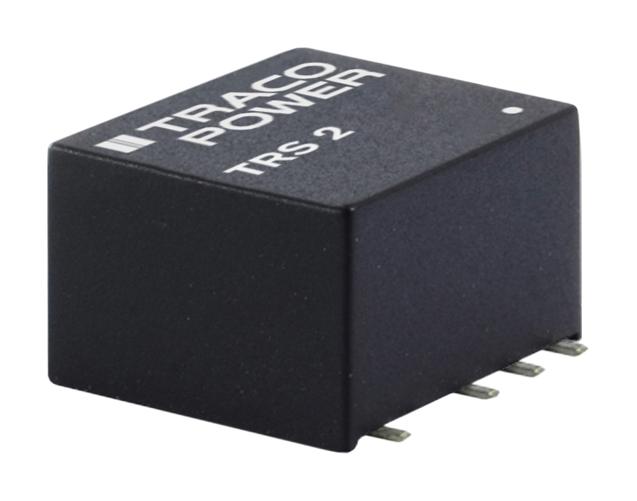 TRACO POWER TRS 2-0919 Isolated Surface Mount DC/DC Converter, ITE, Surface Mount DIP, 2:1, 2 W, 1 Output, 9 V