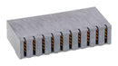 MOLEX 219564-0038 Rectangular Power Connector, R/A, 8 Contacts, Guardian HD 219564 Series, PCB Mount, Press Fit