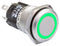 EAO 82-4551.0134 LED Panel Mount Indicator, Green, 24 V, 16 mm, 10 mA, IP65, IP67