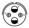 ITT CANNON CA3100E16-9SBF80-05 Circular Connector, CA Series, MIL-DTL-5015 Series, Wall Mount Receptacle, 4 Contacts, Crimp Socket