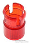 MULTICOMP CLF280RTP LED Lens, Red, 7.11 mm, Round with Flat Top, PC (Polycarbonate)