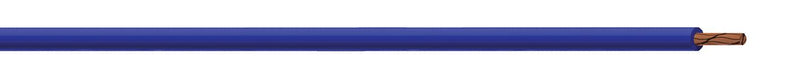 STAUBLI 60.7008-999-23 Wire, PVC, Blue, 17 AWG, 1 mm&sup2;, 82 ft