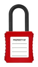 MULTICOMP PRO MP014039 Safety Padlock, Nylon (Polyamide), 6.2mm Dia Shackle, Nylon Shackle, -30 &deg;C to 120 &deg;C