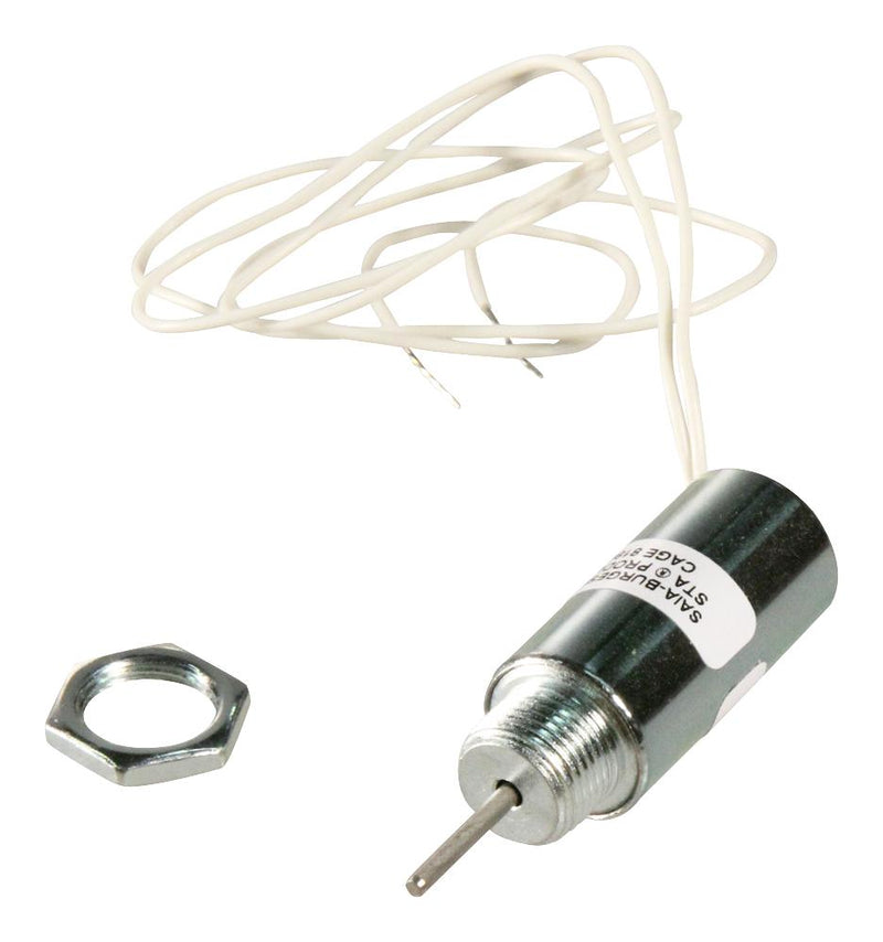 LEDEX 195203-234 Linear Solenoid, Push, Continuous, 12.2 VDC, 3.2 N, 37.41 ohm, 4 W
