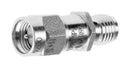 HUBER+SUHNER 6610_SMA-50-1/199_NE RF Fixed Attenuator, SMA Plug to SMA Jack, 10 dB, DC to 18GHz, 2 W, 50 ohm, Stainless Steel
