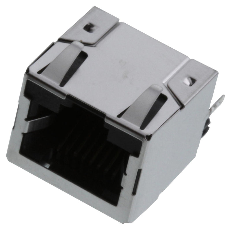 AMPHENOL COMMUNICATIONS SOLUTIONS RJHSEN384 Modular Connector, RJ45 Jack, 1 x 1 (Port), 8P8C, Through Hole Mount