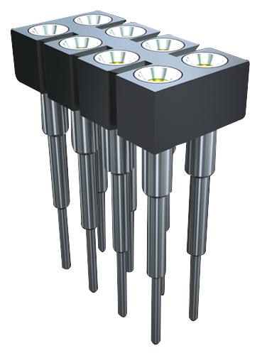 SAMTEC SDL-109-G-12 PCB Receptacle, Low Profile Hybrid, Board-to-Board, 2.54 mm, 2 Rows, 18 Contacts
